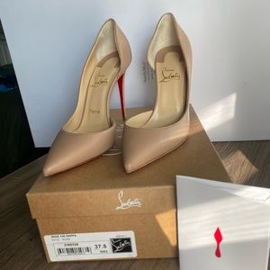 Brand new louboutin heels in size 37.5 worn once